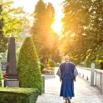 Basel Meditation mit Trauerredner Abt Reding