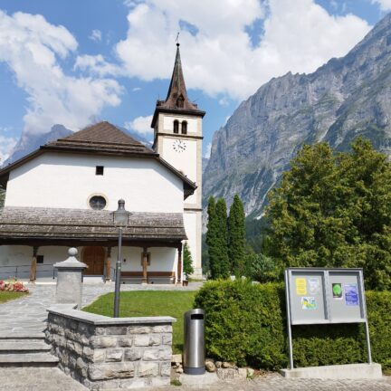 Grindelwald - Beerdigung und Abschiedsfeier bei Eiger, Mönch &amp; Jungfrau