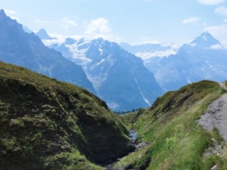 Grindelwald - Beerdigung und Abschiedsfeier bei Eiger, Mönch &amp; Jungfrau