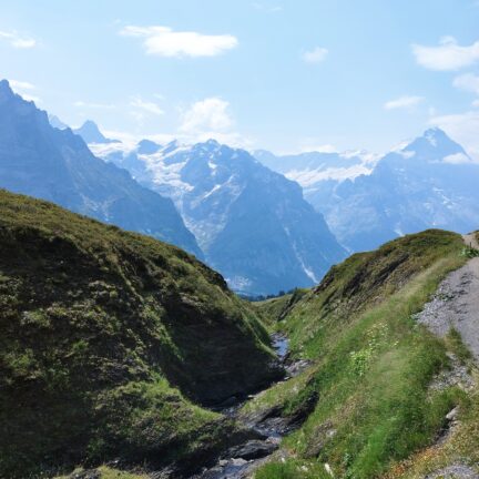 Grindelwald - Beerdigung und Abschiedsfeier bei Eiger, Mönch & Jungfrau