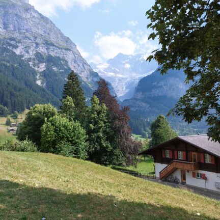 Grindelwald - Beerdigung und Abschiedsfeier bei Eiger, Mönch &amp; Jungfrau