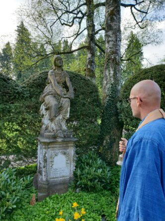 Gedenkzeremonie 100. Todestag mit Abschiedsredner Vater Reding