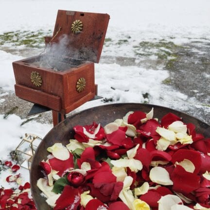 Beisetzung mit Zen Meister Vater Reding - Trauerredner