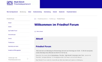Friedhof Forum Zen Meditation