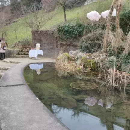 Asche verstreuen am Fluss - Limmat Baden - Trauerredner - Zen Vater Meister Reding